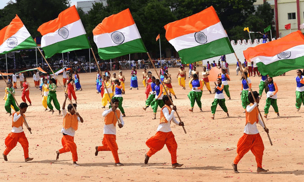 Independence Day Celebration in Kavalkinaru