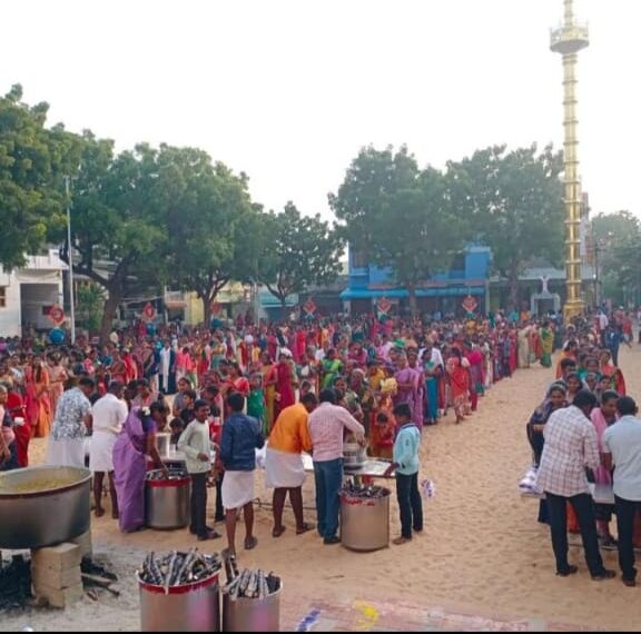 Pongal Celebration in kavalkinaru