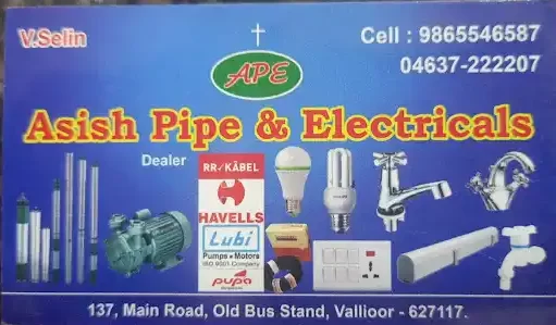 Asish Pipe & Electricals