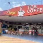 Angel Tea coffee fresh juice…