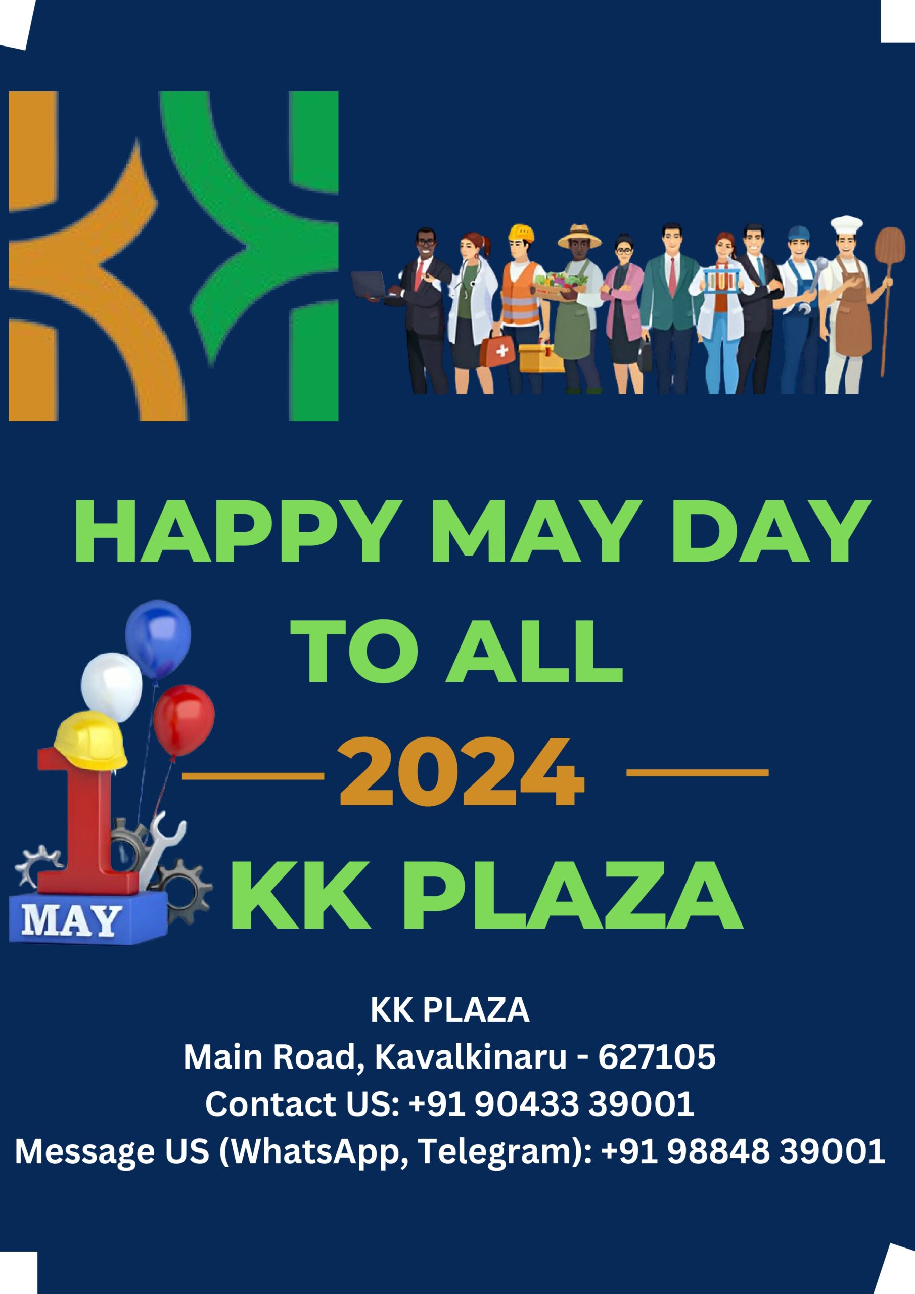 Happy May Day – 2024
