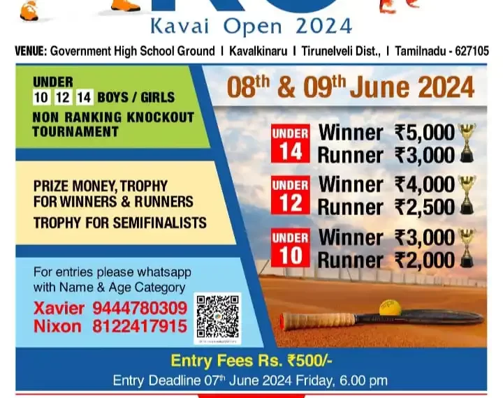 Kavai Open Tennis – 2024