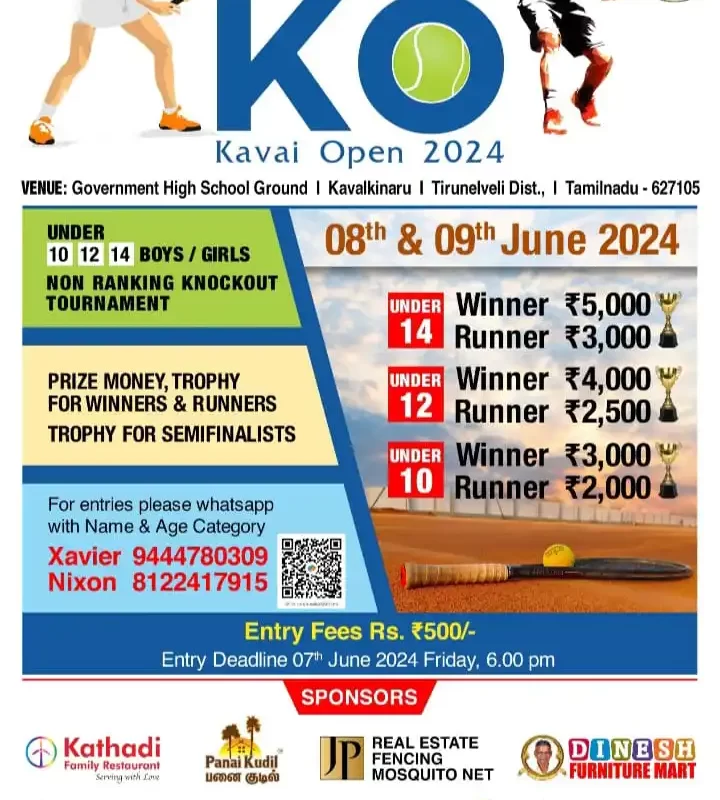 Kavai Open Tennis – 2024